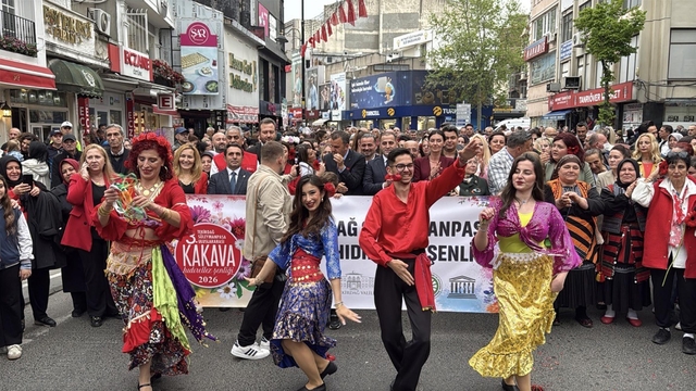 Tekirdağ'da Kakava ve Hıdırellez Şenliği'nde renkli görüntüler