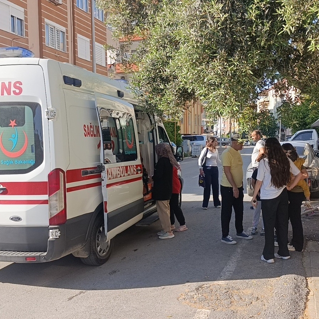 Motosikletle çarpışan 9 yaşındaki bisikletli yaralandı