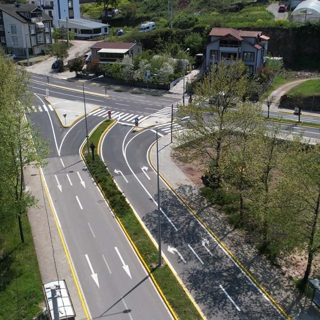 Başiskele'de yeni kavşak hizmete açıldı