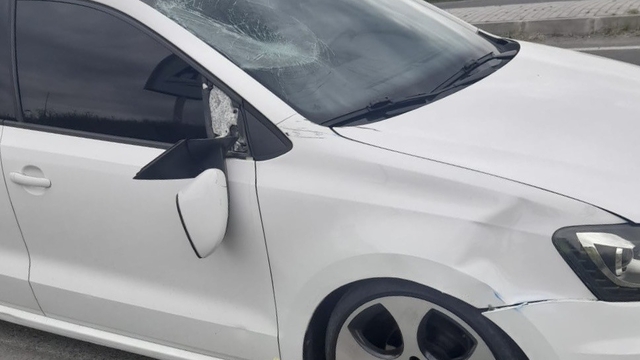 Tekirdağ'da otomobilin çarptığı yaya yaralandı