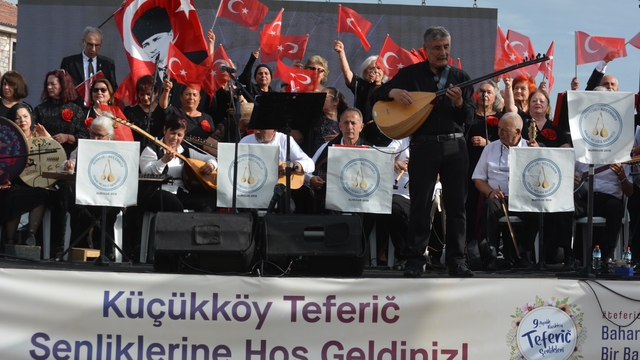 Ayvalık Teferic Şenlikleri'nden türküler yükseldi