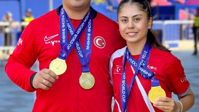 Muğlalı milli okçulardan 2 altın, 1 gümüş madalya