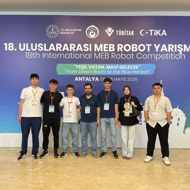 Yıldırım Ticaret MTAL'den Uluslararası MEB Robot Yarışması'nda büyük başarı