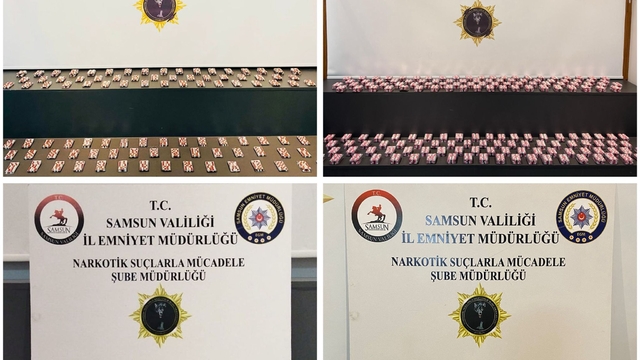Samsun'da uyuşturucu operasyonunda 11 zanlı yakalandı