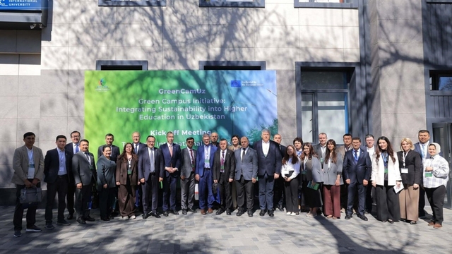 KBÜ'nün ortağı olduğu GreenCamUz projesi Özbekistan'da başladı