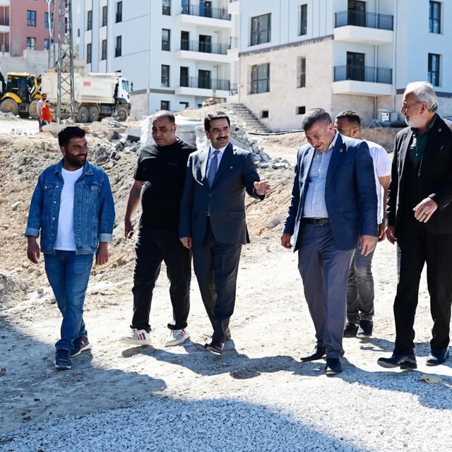 Başkan Taşkın, Taştepe rezerv alanında incelemelerde bulundu