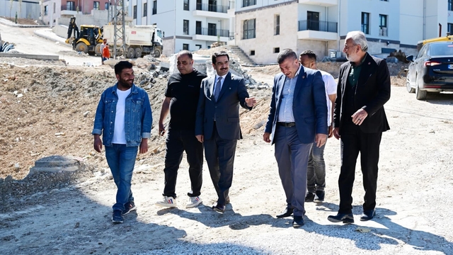 Başkan Taşkın, Taştepe rezerv alanında incelemelerde bulundu