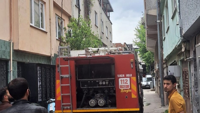 Bursa'da korkutan yangın