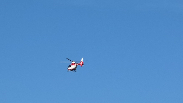 Van'da 77 yaşındaki hasta için helikopter ambulans havalandı