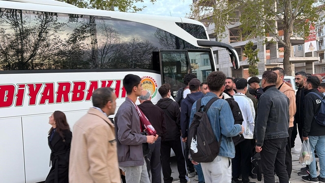 Elazığ'dan yüzlerce otobüs Bursa'ya gitti