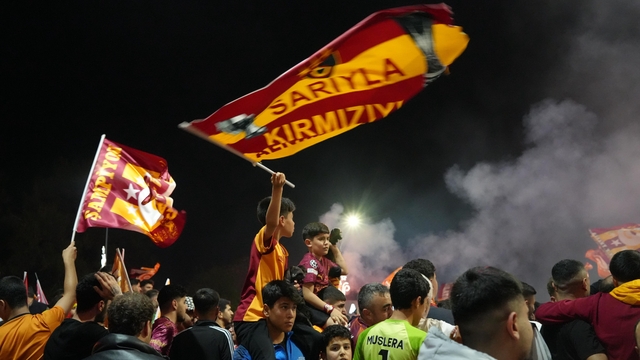 Gaziantep'te Galatasaray'ın 26. şampiyonluğu kutlandı