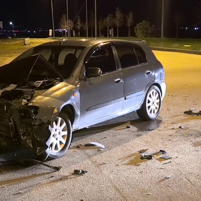 Erzurum'da trafik kazası: 2 yaralı