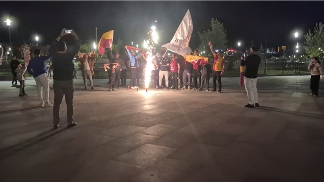 Galatasaray'ın şampiyonluğu Malatya'da coşkuyla kutlandı
