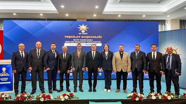 AK Parti Edirne Teşkilatı, Batı Marmara Bölge Strateji Toplantısı'na katıldı