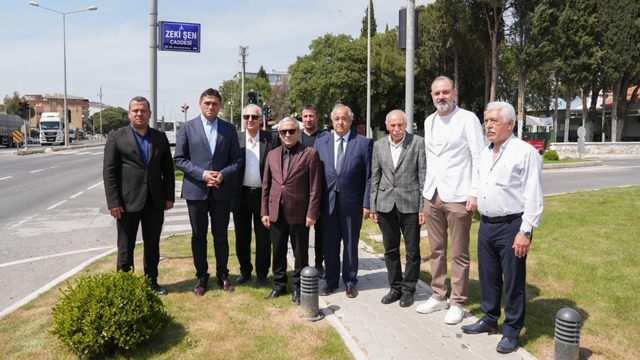 Şakran'da ahde vefa: Eski başkanlar Refik Ertem ve Zeki Şen'in isimleri caddelere verildi