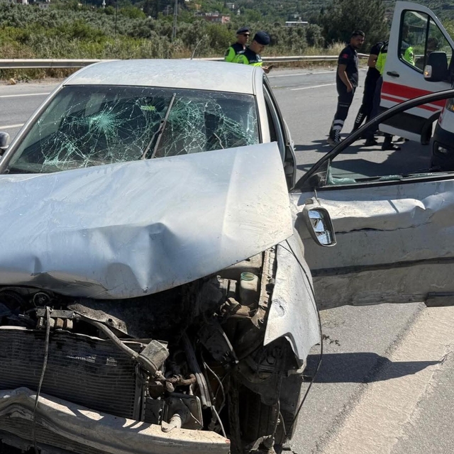 İskenderun'da trafik kazası: 1 yaralı