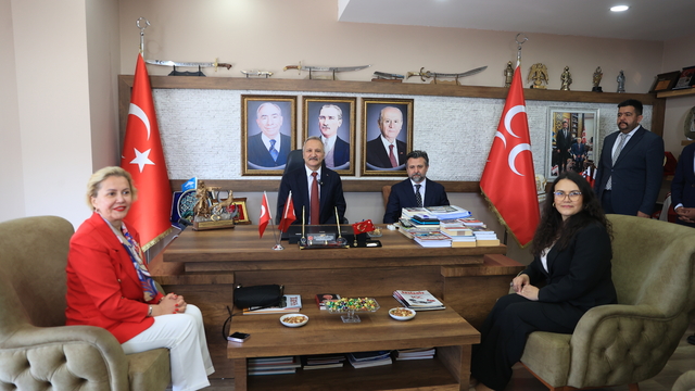 MHP Genel Başkan Yardımcısı Yurdakul, Antalya'da ziyaretlerde bulundu