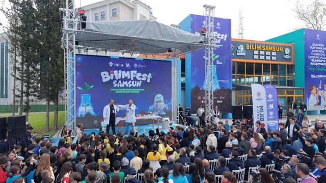 Bilimfest ile Samsun'da bilim ve teknoloji şöleni