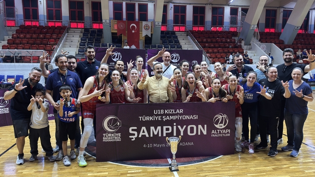 Basketbolda 18 Yaş Altı Kızlar Türkiye Şampiyonası'nı Botaş kazandı