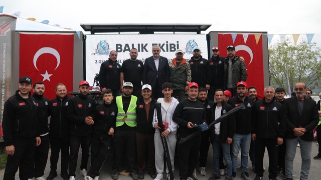 2. Geleneksel Balık Ekibi Gökkuşağı Alabalık Tutma Yarışması'na yoğun ilgi