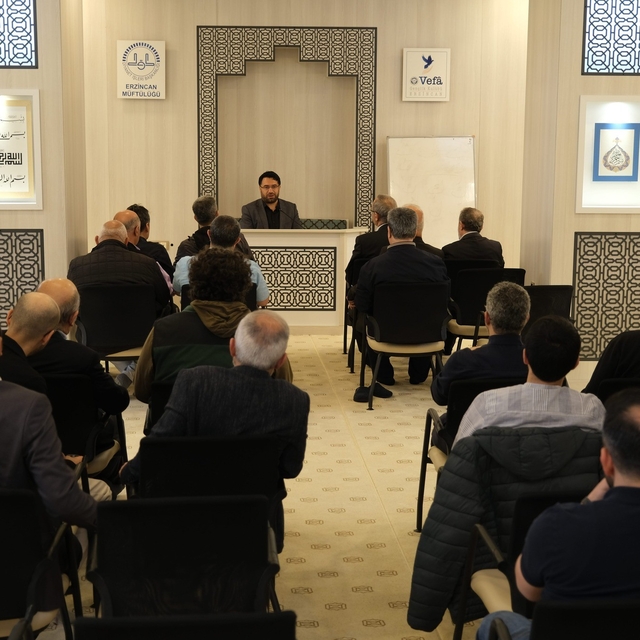Erzincan'da İl Müftülüğü ile İlahiyat Fakültesinden iş birliği toplantısı