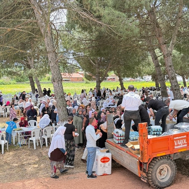 Şerbetli köyünde geleneksel köy hayrı düzenlendi