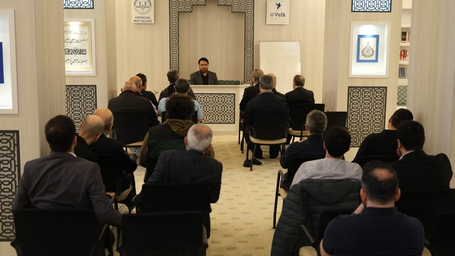 Erzincan'da İl Müftülüğü ile İlahiyat Fakültesinden iş birliği toplantısı