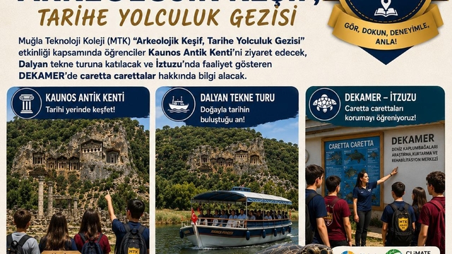 MTK öğrenme yolculuğunu antik kentlere taşıyor