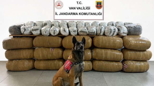 Van'da yarım tona yakın uyuşturucu ele geçirildi