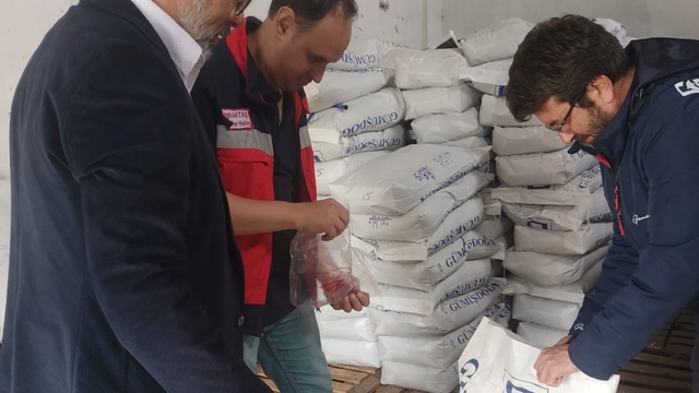 Domaniç'te UKİP kapsamında numune alımı