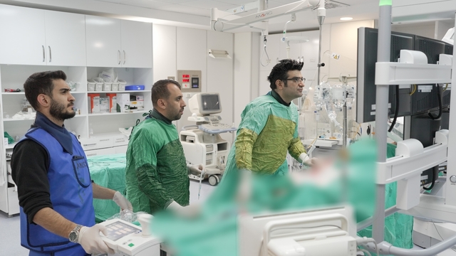 MEAH'ta bir günde 3 kalp deliği başarıyla kapatıldı