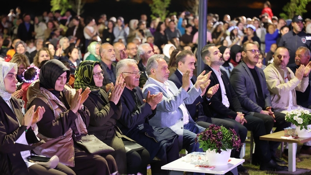 Talas'ta düzenlenen "Çiçek Şenliği" sona erdi