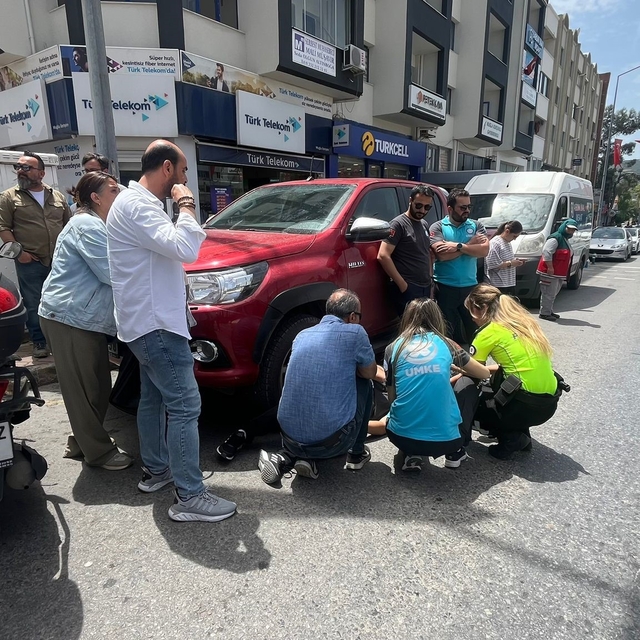 Menteşe'de trafik kazası: 1 yaralı