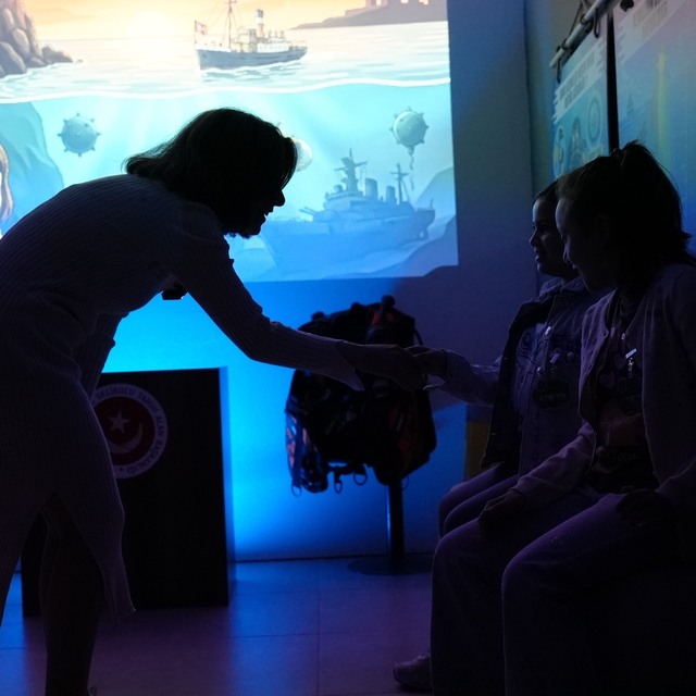 Çocuklar Çanakkale'nin derinliklerini keşfetti