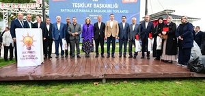 Battalgazi'de Mahalle Başkanları İstişare ve Değerlendirme toplantısı gerçe...