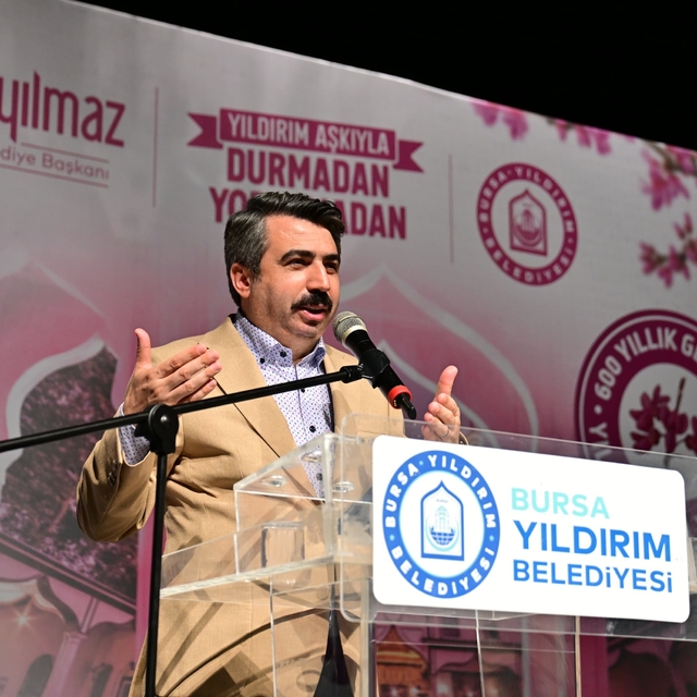 Yıldırım'da Erguvan Bayramı coşkusu sona erdi