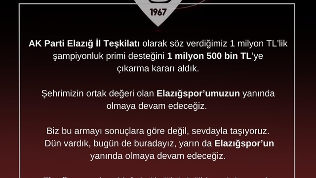 Başkan Selmanoğlu: "Biz bu armayı sadece başarı günlerinde değil, her şartta sevdayla taşıyoruz"