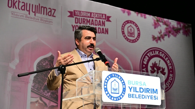 Yıldırım'da Erguvan Bayramı coşkusu sona erdi