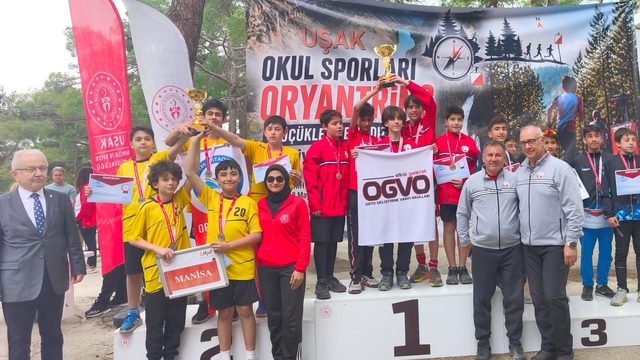 Oryantiring Türkiye ikinciliği Manisa'ya geldi