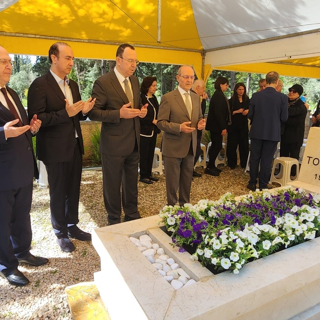 Naci Topçuoğlu Vefatının 18. Yılında mezarı başında dualarla anıldı