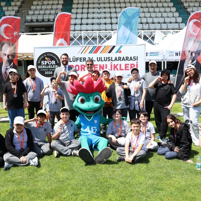 Nilüfer'de özel çocukların spor coşkusu