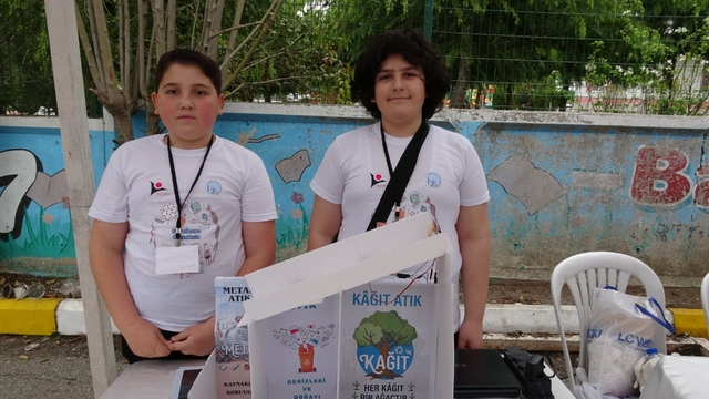 Ortaokul öğrencilerinden yapay zekâ destekli akıllı geri dönüşüm sistemi