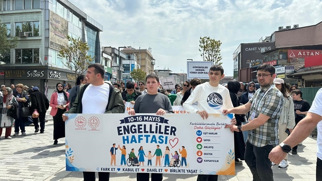Engelliler Haftası yürüyüş ile başladı