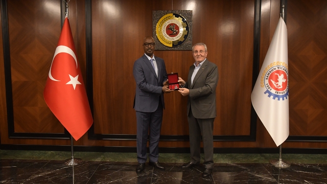 Ruanda ve Samsun arasında iş birliği mesajı
Samsun TSO Yönetim Kurulu Başkanı Murzioğlu: "İş birliğine açığız"