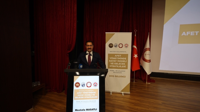 Hatay'da "Afette Hatay Modeli" paneli başladı