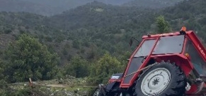 Çorum'da traktör şarampole devrildi: 1 yaralı
