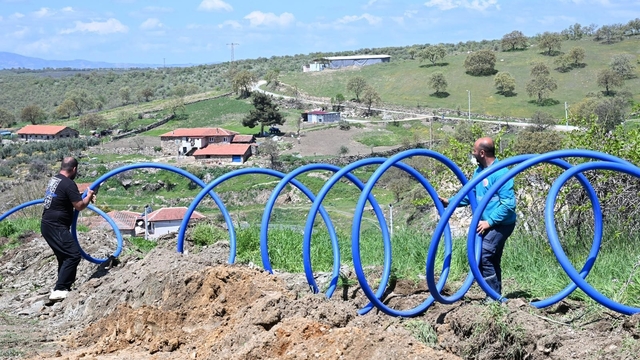 Kula'da 6,5 kilometrelik dev içme suyu hamlesi