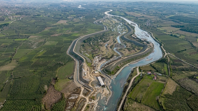 Terme'de taşkın riskine karşı kritik proje devam ediyor
