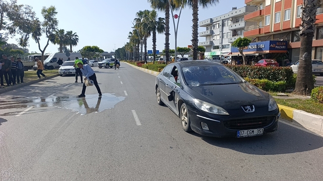 Otomobilin çarptığı yaya ağır yaralandı