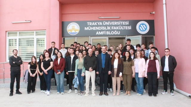 Meslek lisesi öğrencilerine Trakya Üniversitesine tanıtım gezisi
